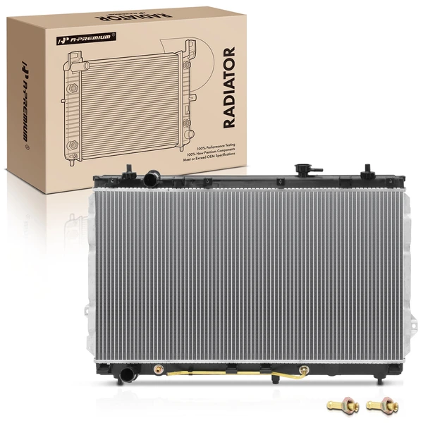 Aluminum Radiator with Trans Oil Cooler for 2011-2012 2014 Kia Sedona