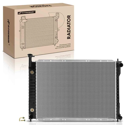 Aluminum Radiator with Transmission Oil Cooler