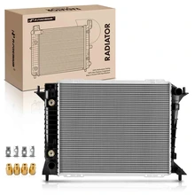 Aluminum Radiator with Transmission Oil Cooler