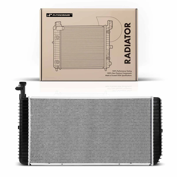 Radiator with Oil Cooler for 2021-2023 GMC Savana 2500