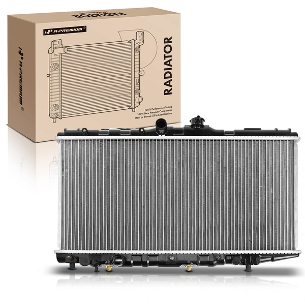 Aluminum Radiator with Trans Oil Cooler for 1988-1992 Toyota Corolla