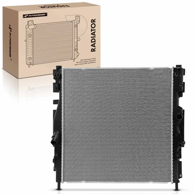 Aluminum and Plastic Radiator with Trans Oil Cooler