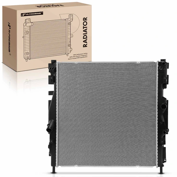 Aluminum and Plastic Radiator with Trans Oil Cooler for 2024 Mazda CX-90