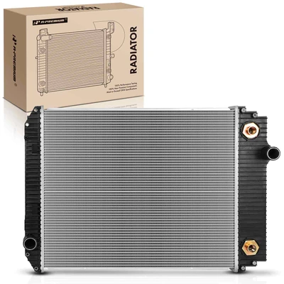 Radiator With Transmission Oil Cooler