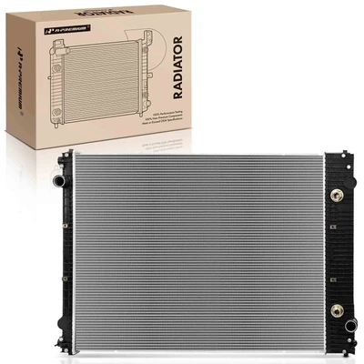 Radiator with Transmission Oil Cooler