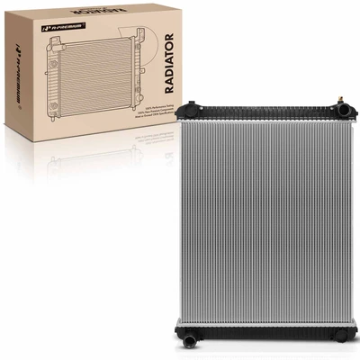 Radiator with Transmission Oil Cooler