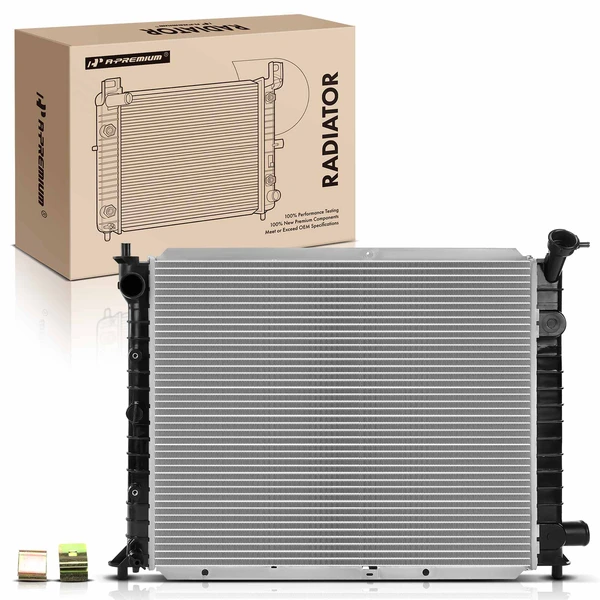 Radiator with Transmission Oil Cooler for 1991-2002 Ford Escort