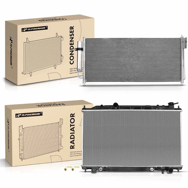 Radiator & AC Condenser Cooling Kit for 2007-2008 Nissan Maxima