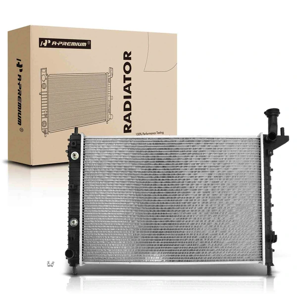 Aluminum Radiator with Trans Oil Cooler for Chevy Traverse 2009-2017 GMC Buick V6 3.6L Auto Trans