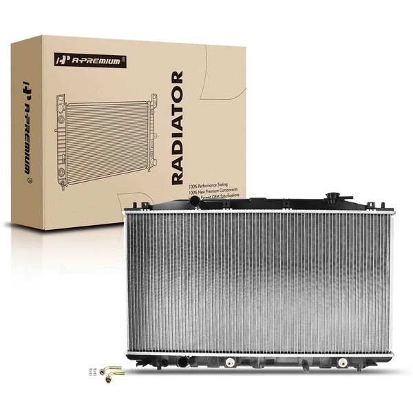 Aluminum Radiator with Oil Cooler for Honda Accord 2008-2012 Crosstour L4 2.4L Auto Trans