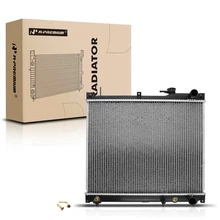 Aluminum Radiator with Transmission Oil Cooler