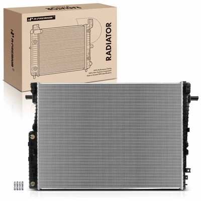 Aluminum Radiator with Transmission Oil Cooler