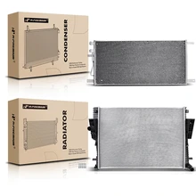 Radiator & AC Condenser Cooling Kit for 2008-2010 Ford F-350 Super Duty