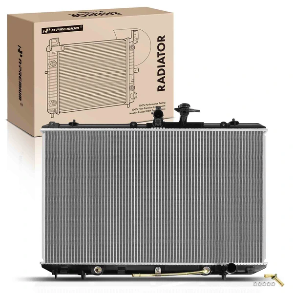 Aluminum Radiator with Trans Oil Cooler for Toyota Highlander 2008-2013 V6 3.5L Automatic