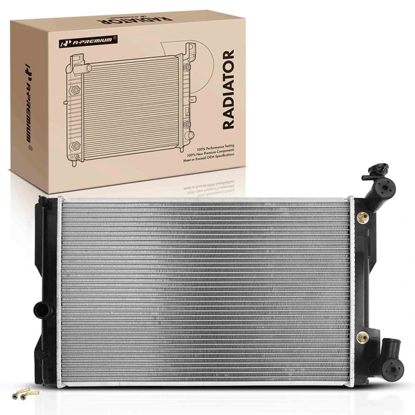 Aluminum Radiator with Trans Oil Cooler for 2009-2010 Pontiac Vibe