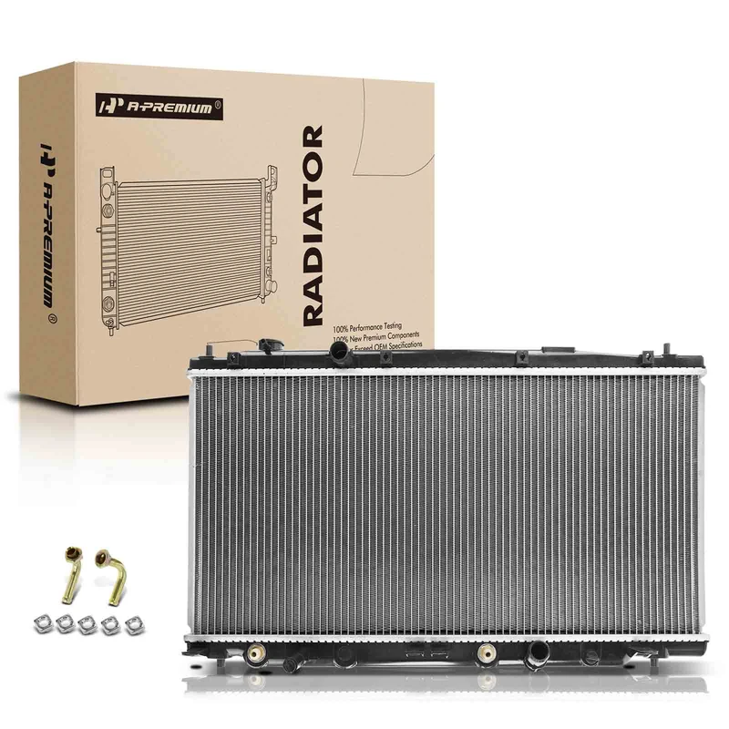 Aluminum Radiator with Trans Oil Cooler for 2009-2013 Honda Fit