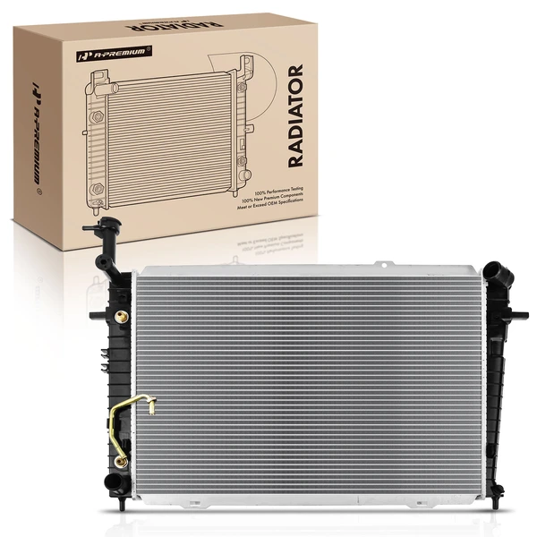 Aluminum Radiator with Trans Oil Cooler for Hyundai Tucson 2005-2009 V6 2.7L Automatic