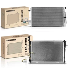 Radiator & AC Condenser Cooling Kit for 2005-2009 Hyundai Tucson