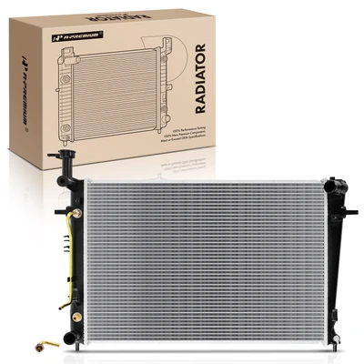 Aluminum Radiator with Transmission Oil Cooler