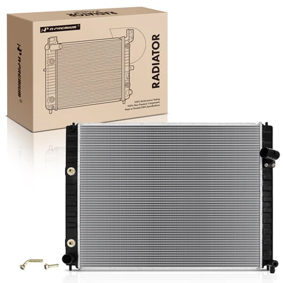 Aluminum Radiator with Trans Oil Cooler