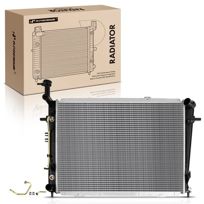 Aluminum Radiator with Trans Oil Cooler