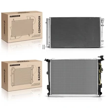 Radiator & AC Condenser Cooling Kit for 2012 Hyundai Genesis 5.0L V8