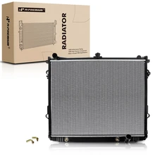 Aluminum Radiator with Trans Oil Cooler