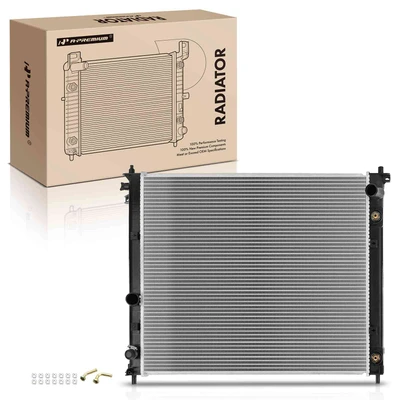 Aluminum Radiator with Transmission Oil Cooler