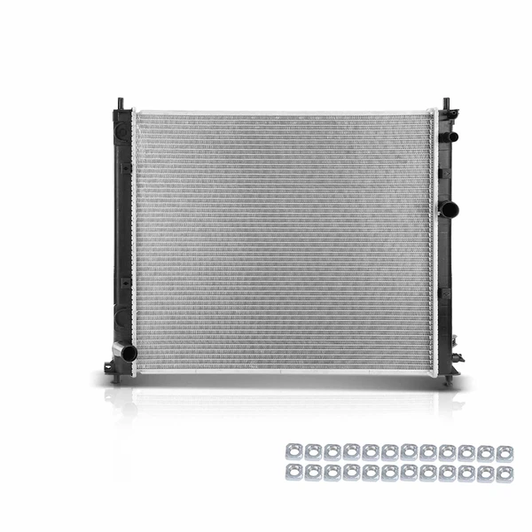 Aluminum Radiator with Transmission Oil Cooler for 2008-2011 Cadillac STS