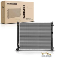 Aluminum Radiator with Transmission Oil Cooler
