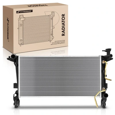 Aluminum Radiator with Trans Oil Cooler