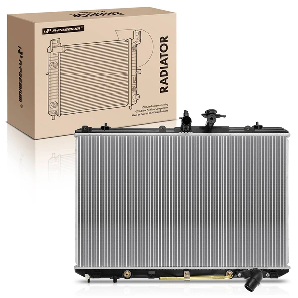 Aluminum Radiator with Transmission Oil Cooler for Toyota Highlander 2009-2013 L4 2.7L