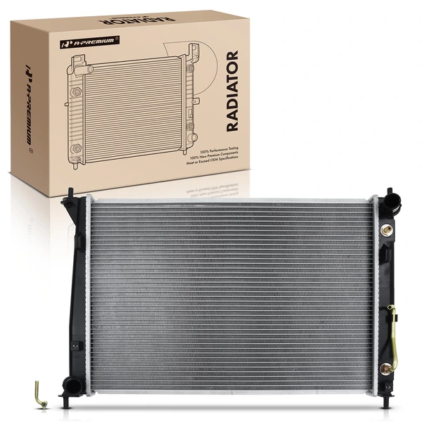 Aluminum Radiator with Trans Oil Cooler for Kia Soul 2010-2011 L4 2.0L Automatic Trans.