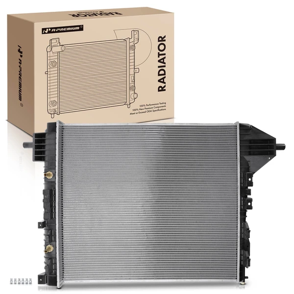 Aluminum Radiator with Transmission Oil Cooler for Ford F-250 Super Duty 2008-2016 F-350