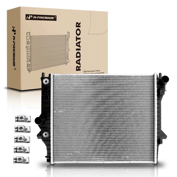 Aluminum Radiator with Transmission Oil Cooler for 2009-2010 Jaguar XF