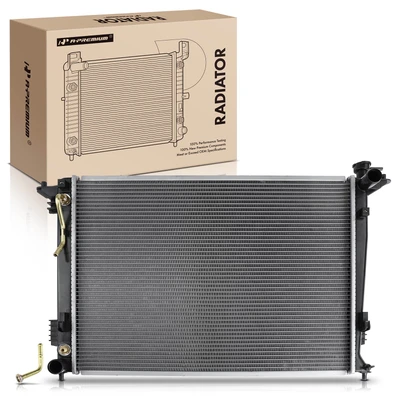 Aluminum Radiator with Trans Oil Cooler