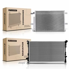 Radiator & AC Condenser Cooling Kit for 2012-2015 Lincoln MKX
