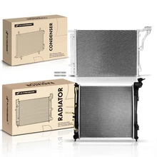 Radiator & AC Condenser Cooling Kit for 2011-2015 Kia Optima