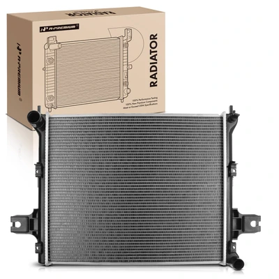 Aluminum Radiator with Trans Oil Cooler
