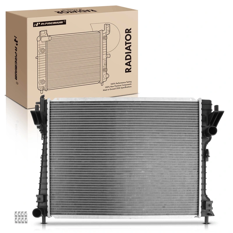 Aluminum Radiator without Oil Cooler for 2012 Ford Mustang