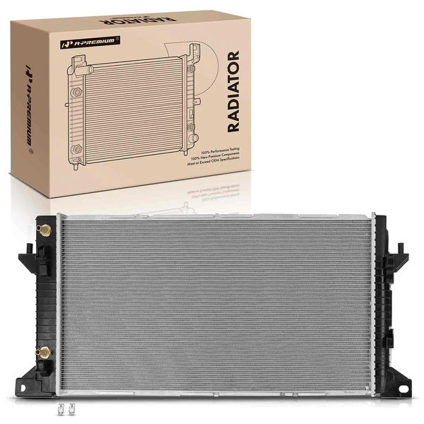 Aluminum Radiator with Transmission Oil Cooler for Ford F-150 2011-2014 V6 3.7L V8 5.0L