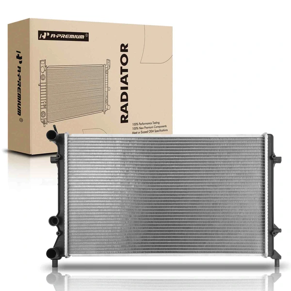 Aluminum Radiator for Volkswagen VW Passat 2013-2014 Jetta Beetle 2.0L 2.5L Manual Trans