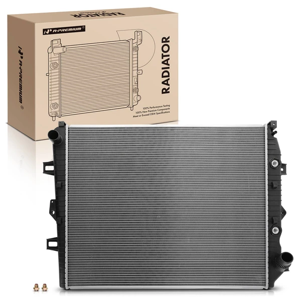 Aluminum Radiator with Transmission Oil Cooler for 2011-2016 GMC Sierra 3500 HD