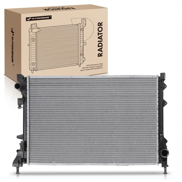 Aluminum Radiator without Oil Cooler for 2012-2019 Fiat 500