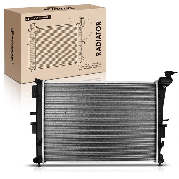 Aluminum Radiator without Transmission Oil Cooler for Hyundai Sonata Kia Optima 2011-2013 2.4L