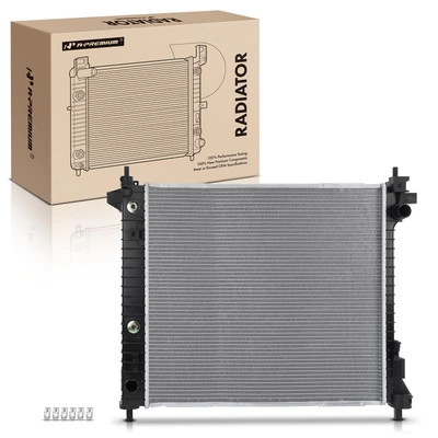 Aluminum Radiator with Transmission Oil Cooler