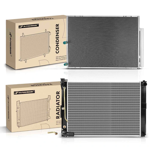 Radiator & AC Condenser Cooling Kit for 2004-2006 Lexus RX330
