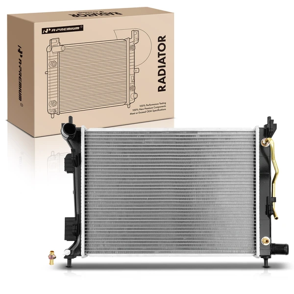 Aluminum Radiator with Oil Cooler for 2012-2017 Hyundai Accent