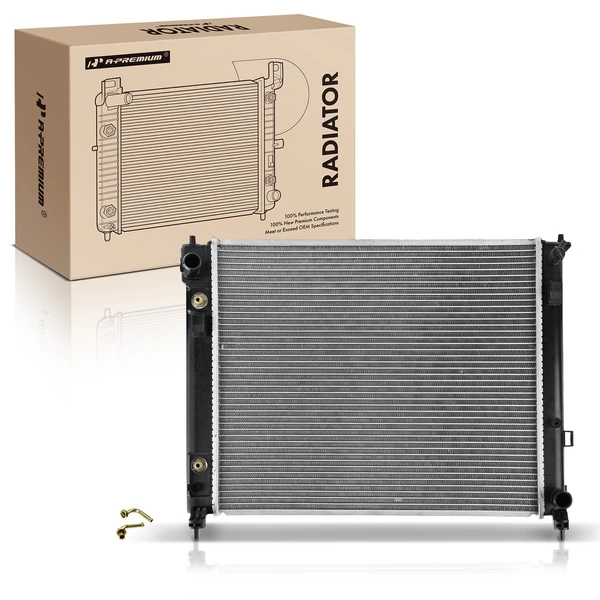 Aluminum Radiator with Trans Oil Cooler for 2014-2019 Nissan Versa Note