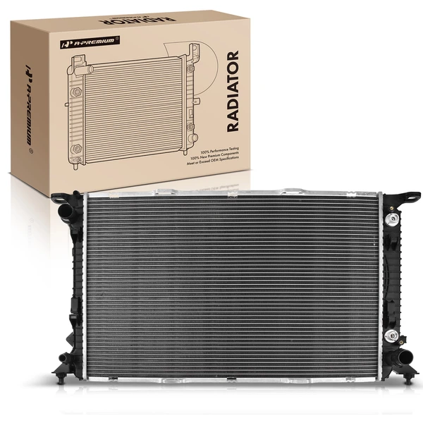 Aluminum Radiator with Trans Oil Cooler for 2012-2018 Audi A7 Quattro